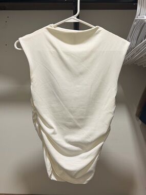 ruched tank top